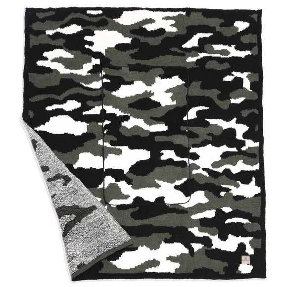 P/S 2 in 1 Blanket/Pillow! Camouflage Pattern Luxury Soft Throw Blanket & Pillow - Picture 9 of 13